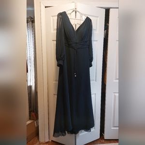 AZAZIE SAGE A16 NAVY GOWN